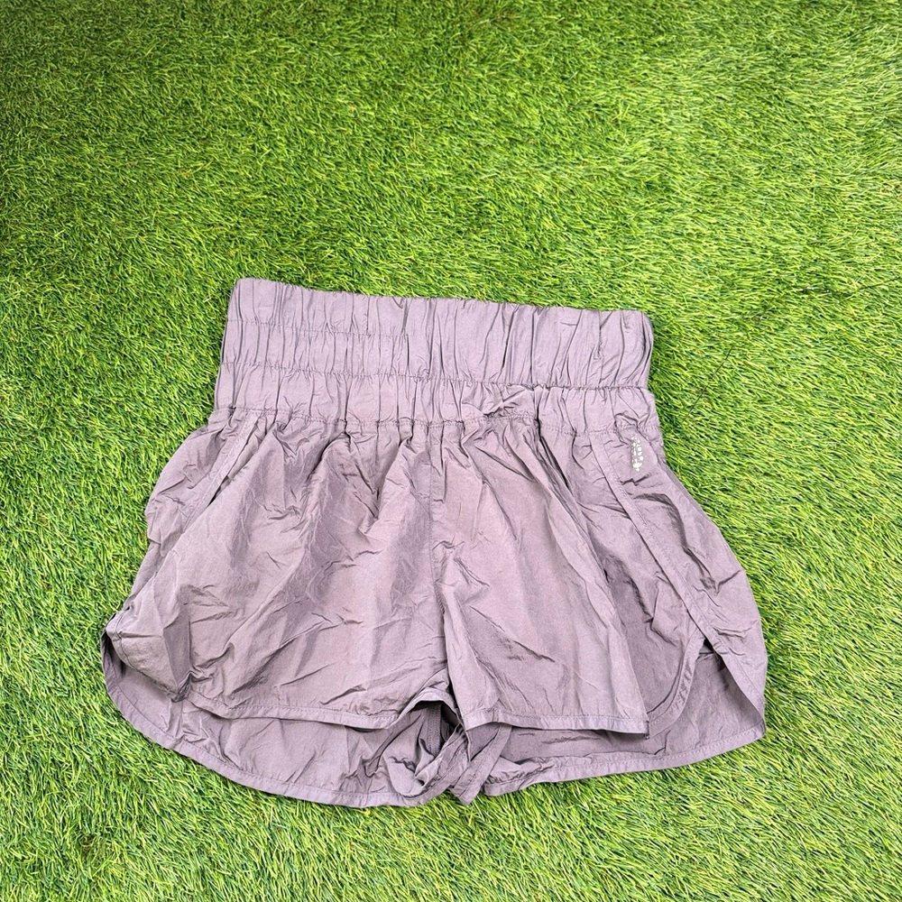 Free People Movement FP Active Shorts purple Athletic Running Gym Women’s Large